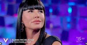 Eliana Michelazzo ospite in studio televisivo