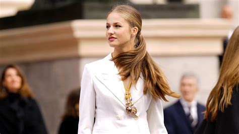 Leonor di Spagna in un evento ufficiale