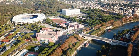 Vista aerea del Foro Italico