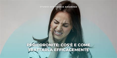 Rappresentazione dei sintomi della pericoronite sul volto e nella bocca