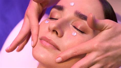 dettaglio di un trattamento di bellezza in una spa