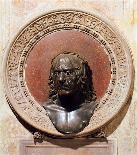 Busto bronzeo di Andrea Mantegna