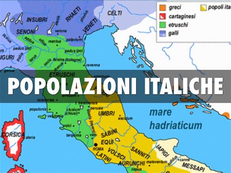 mappa delle antiche popolazioni italiche