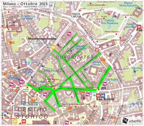 Mappa schematica dei principali nodi stradali critici nella zona di Treviso