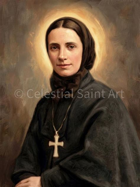 Ritratto fotografico di Santa Francesca Saverio Cabrini in abito religioso