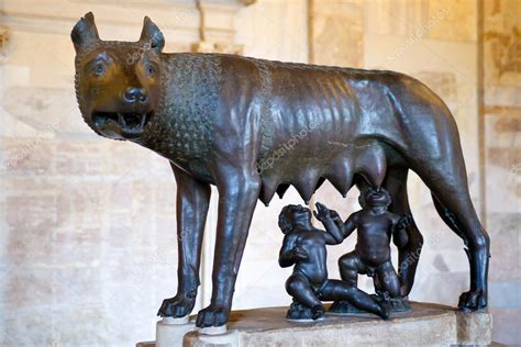 Lupa Capitolina con Romolo e Remo