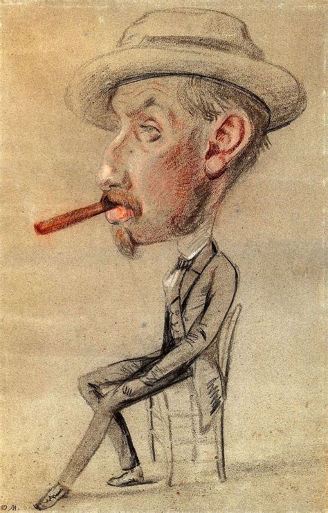 Caricature di Claude Monet