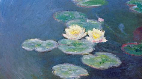 Un dettaglio delle Ninfee di Claude Monet