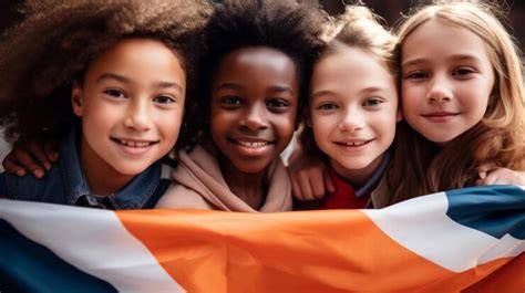 Bambini di diverse età e dimensioni
