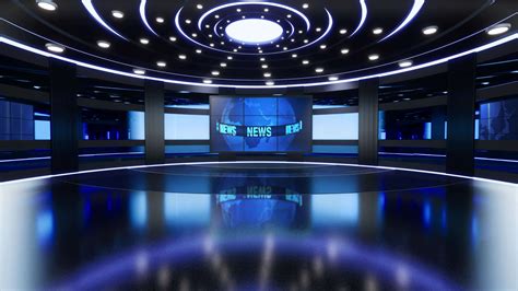Studio televisivo durante la registrazione di un talent show