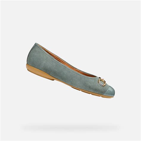 Various styles of Geox ballerina shoes for girls