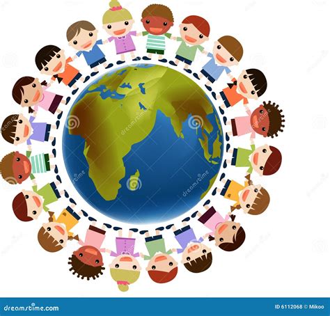 illustrazione poetica di un cielo condiviso da tutti i bambini del mondo