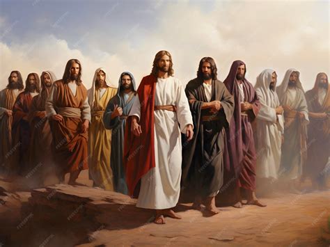 Gesù che chiama i suoi dodici apostoli