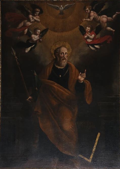 San Tommaso con il simbolo della lancia