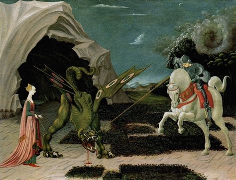 Rappresentazione artistica di San Giorgio