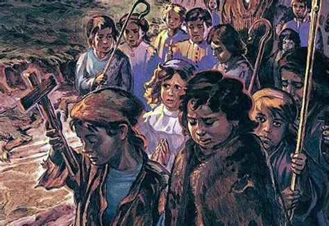 Illustrazione della Crociata dei Bambini