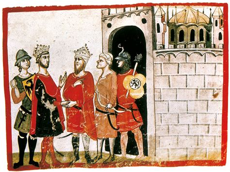 Incontro tra Federico II di Svevia e il Sultano Al-Kamil