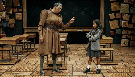 Matilda The Musical, scena sul palco