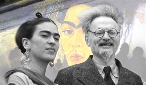 Frida Kahlo e Lev Trotsky