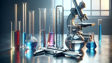 Strumenti scientifici in laboratorio