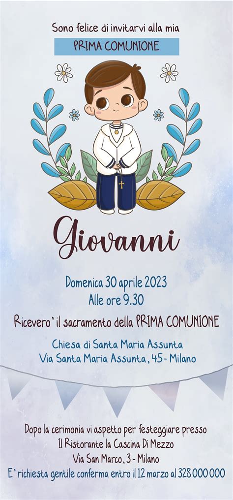 Interfaccia di un sito e-commerce con accessori per la Comunione