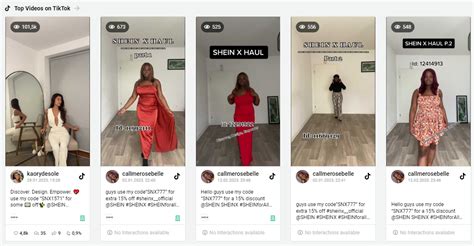 Influencer marketing di Shein