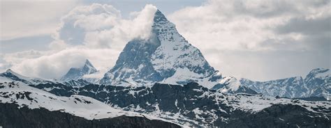 Veduta del Cervino dalla piattaforma panoramica