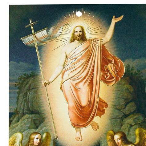 Gesù risorto con bambini gioiosi