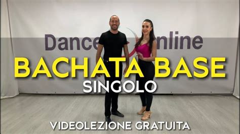 schema dei passi base della bachata con indicazione dei tempi