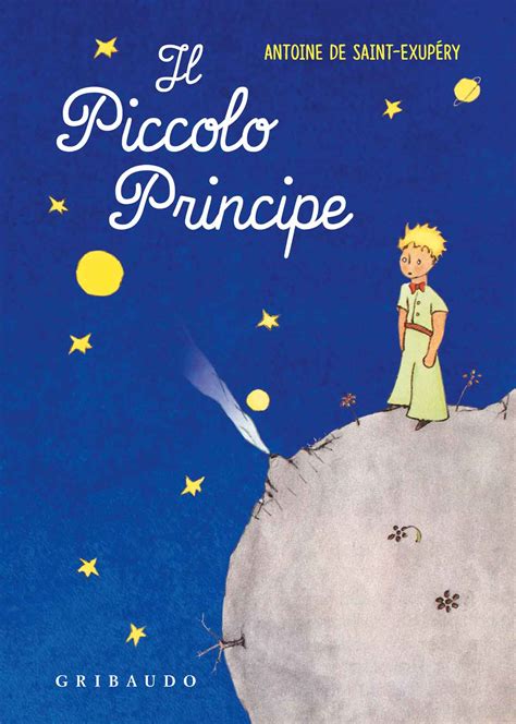 Copertina classica de Il Piccolo Principe con il protagonista su un asteroide