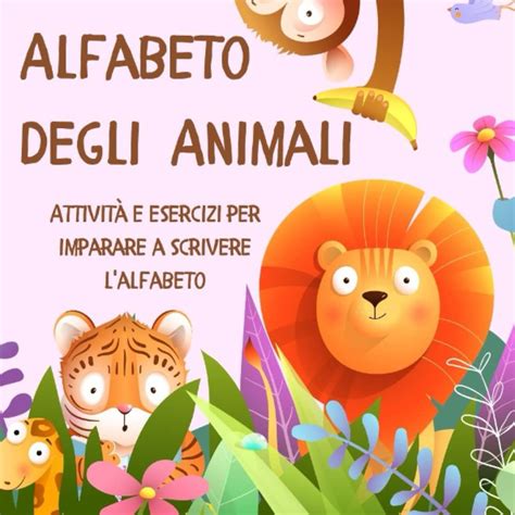 Screenshot di un'app per imparare l'alfabeto