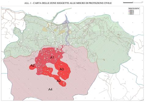 Mappa dell'altitudine del territorio padano e delle zone soggette a subsidenza