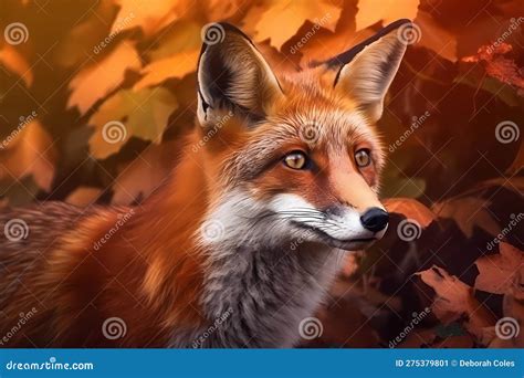 illustrazione artistica di un castagneto autunnale con foglie cadute