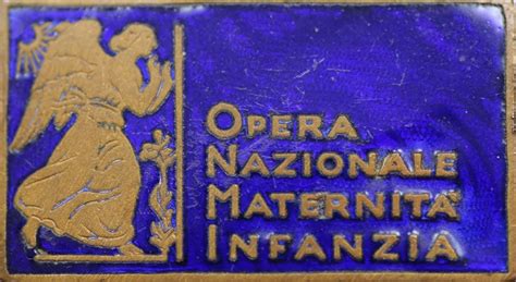 Logo dell'ONMI (Opera Nazionale Maternità e Infanzia)