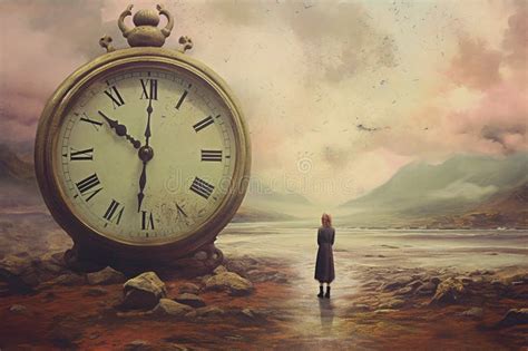 Immagine concettuale del tempo che scorre sull'infanzia