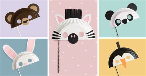 Animali di piatti di carta