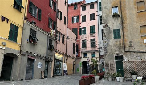 Vista dei Caruggi di Genova