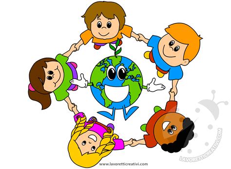 Gruppo di bambini che giocano a 'mondo' disegnato sulla terra dell'aia