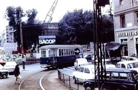 Scena d'azione nel centro di Roma anni '70