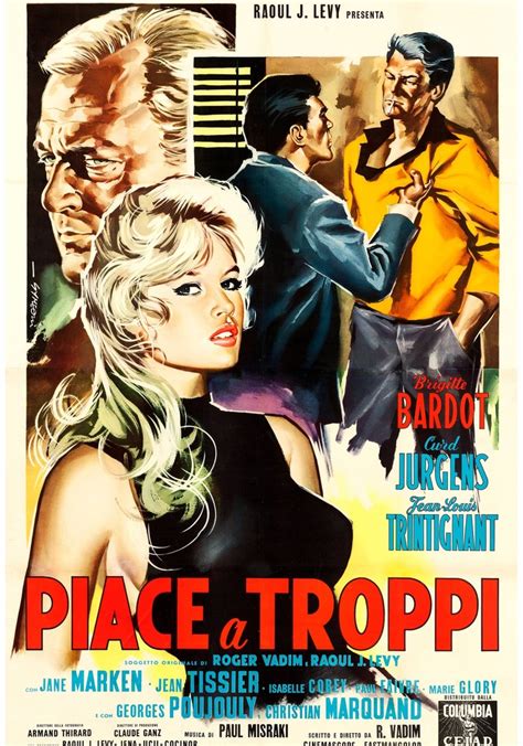 Locandina storica del film Piace a troppi