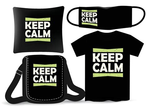 Esempi di merchandising Keep Calm