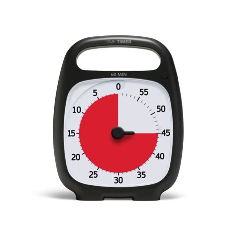 Time Timer tradizionale con disco rosso