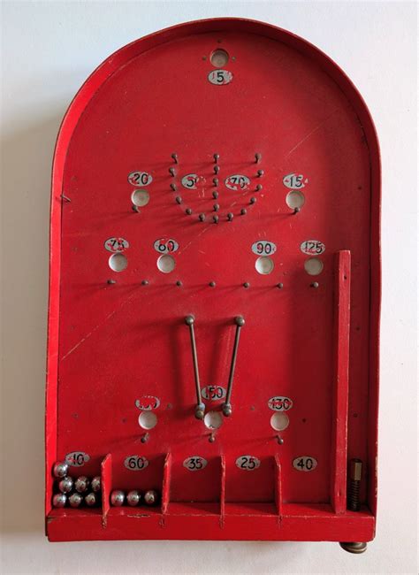 Early Bagatelle game illustration