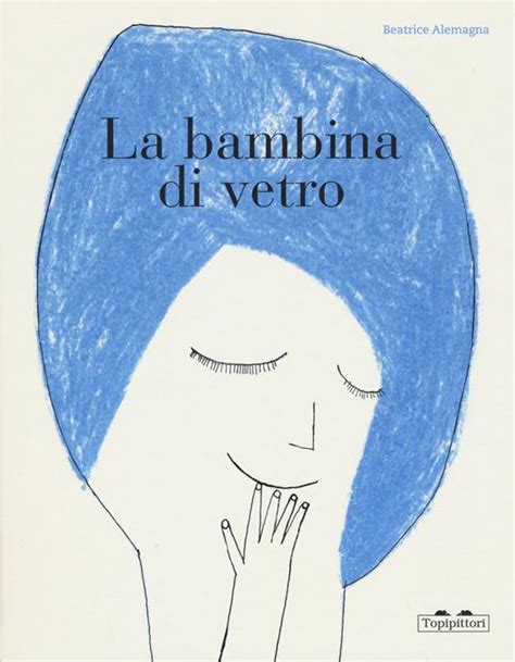 Copertina de La bambina di vetro di Beatrice Alemagna
