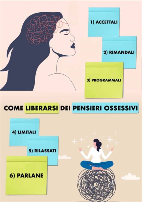 Infografica con esempi di pensieri felici e preoccupanti dei bambini
