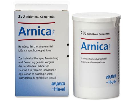 Formulazioni di Arnica Compositum Heel
