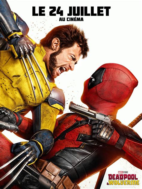 Locandina ufficiale del film Deadpool & Wolverine che ritrae i due protagonisti in un contesto dinamico