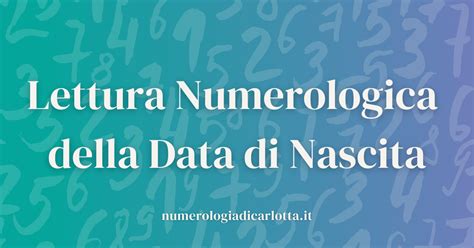 Infografica sulla riduzione numerologica dei giorni di nascita
