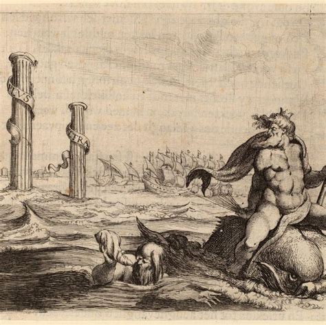illustrazione simbolica del numero 7 e dell'influsso di Nettuno