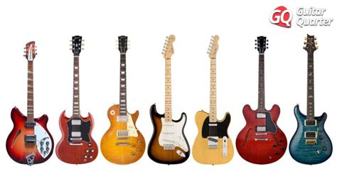 Evoluzione storica dei modelli di chitarra elettrica